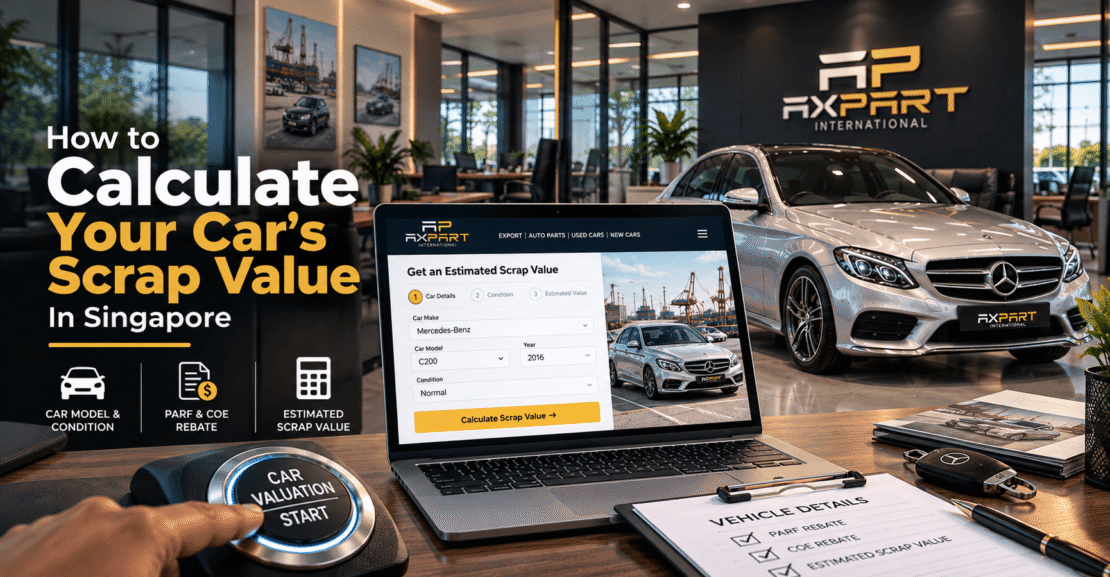 How To Calculate Your Car's Scrap Value In Singapore | Axpart International